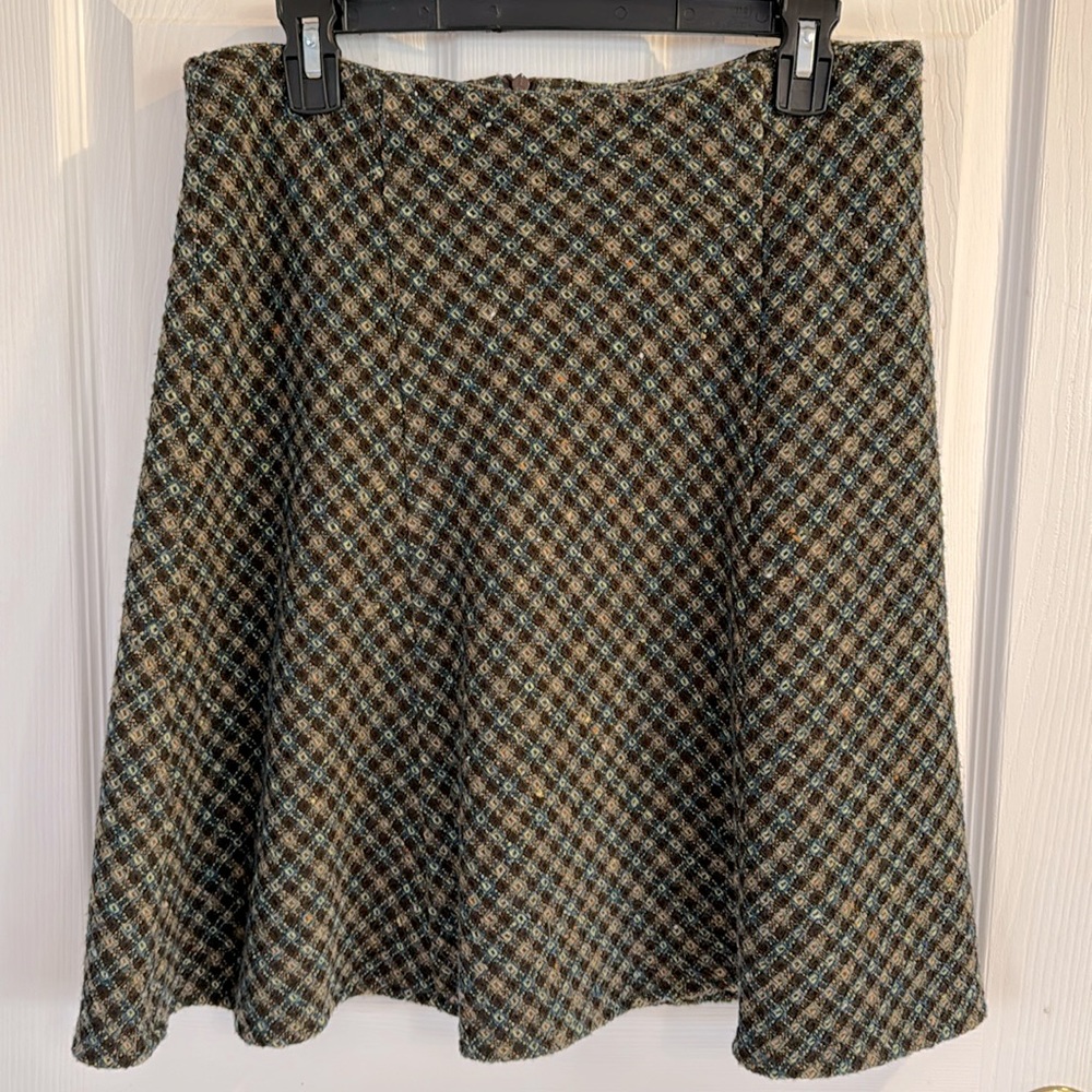 Bentley A. Wool skirt